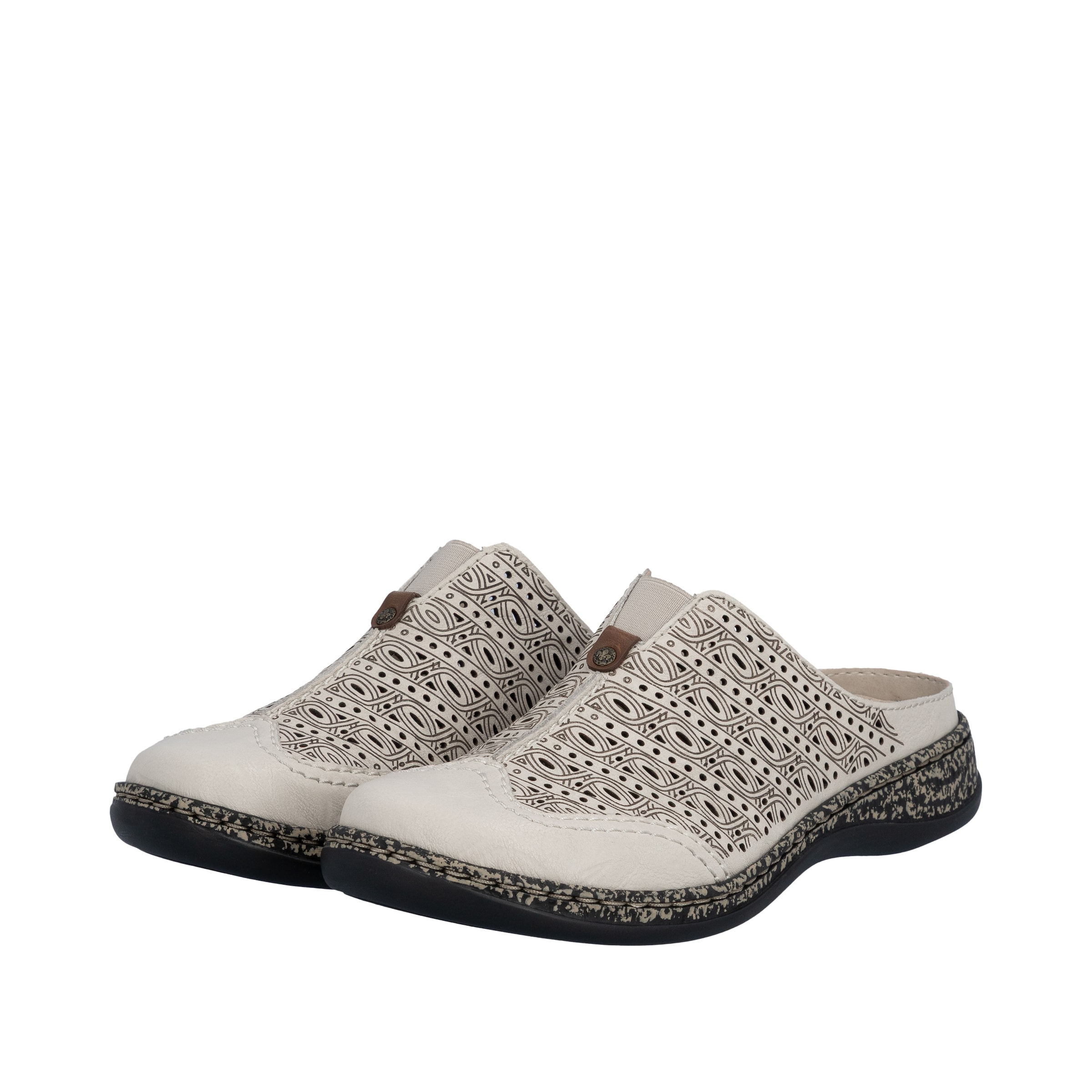 Rieker Mules in Beige