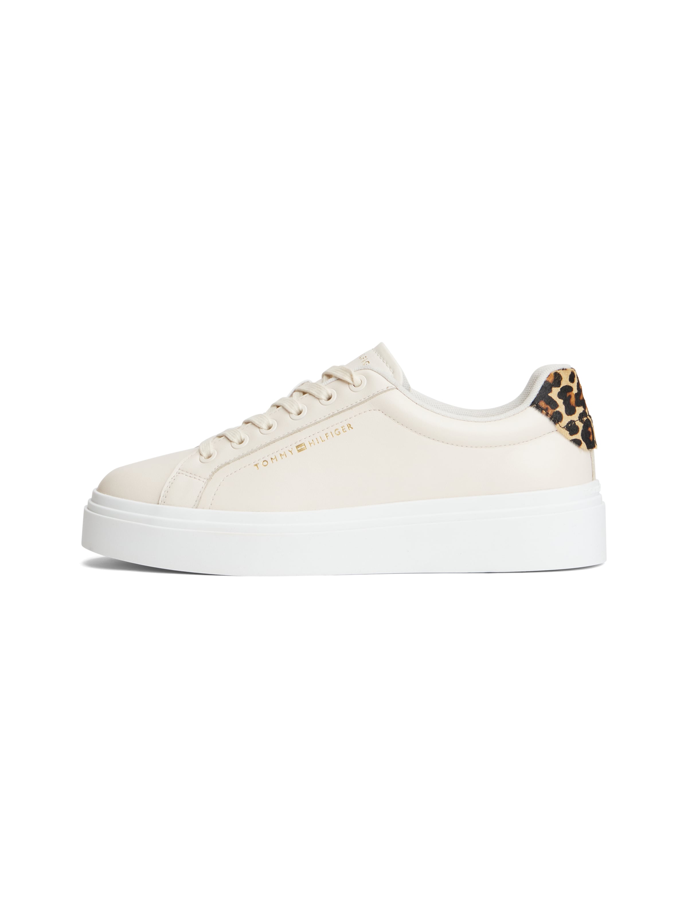 TOMMY HILFIGER Sneaker low i beige: forside