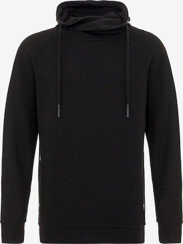 Redbridge Sweatshirt 'Storm' in Zwart: voorkant