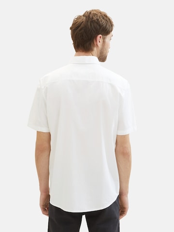 TOM TAILOR Comfort Fit Hemd in Weiß