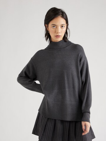 PULZ Jeans Pullover 'STEFFI' i grå: forside