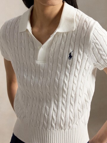 Pull-over Polo Ralph Lauren en blanc