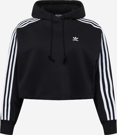 ADIDAS ORIGINALS Sweatshirt 'Adicolor Classics ' i svart / vit, Produktvy