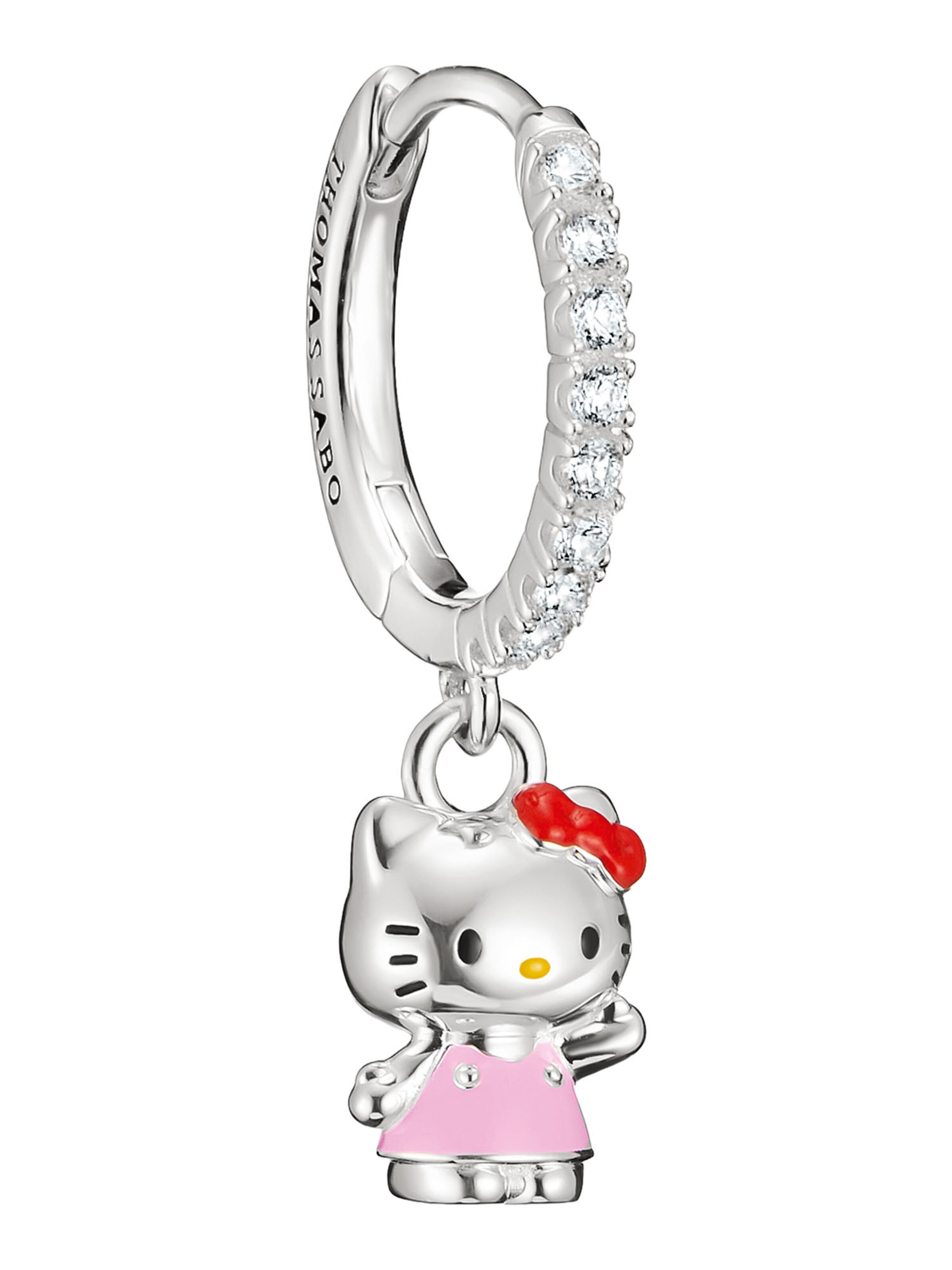 Thomas Sabo Earrings in Pink: front