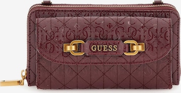 GUESS Clutch in Red: front