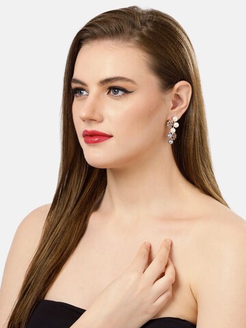 Boucles d'oreilles 'Ninama' AVANT-GARDE PARIS en rose