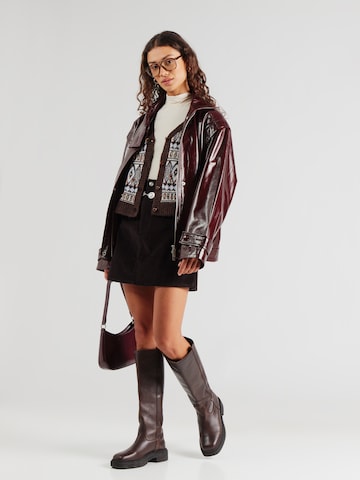 Cardigan 'Saxo' Lollys Laundry en marron