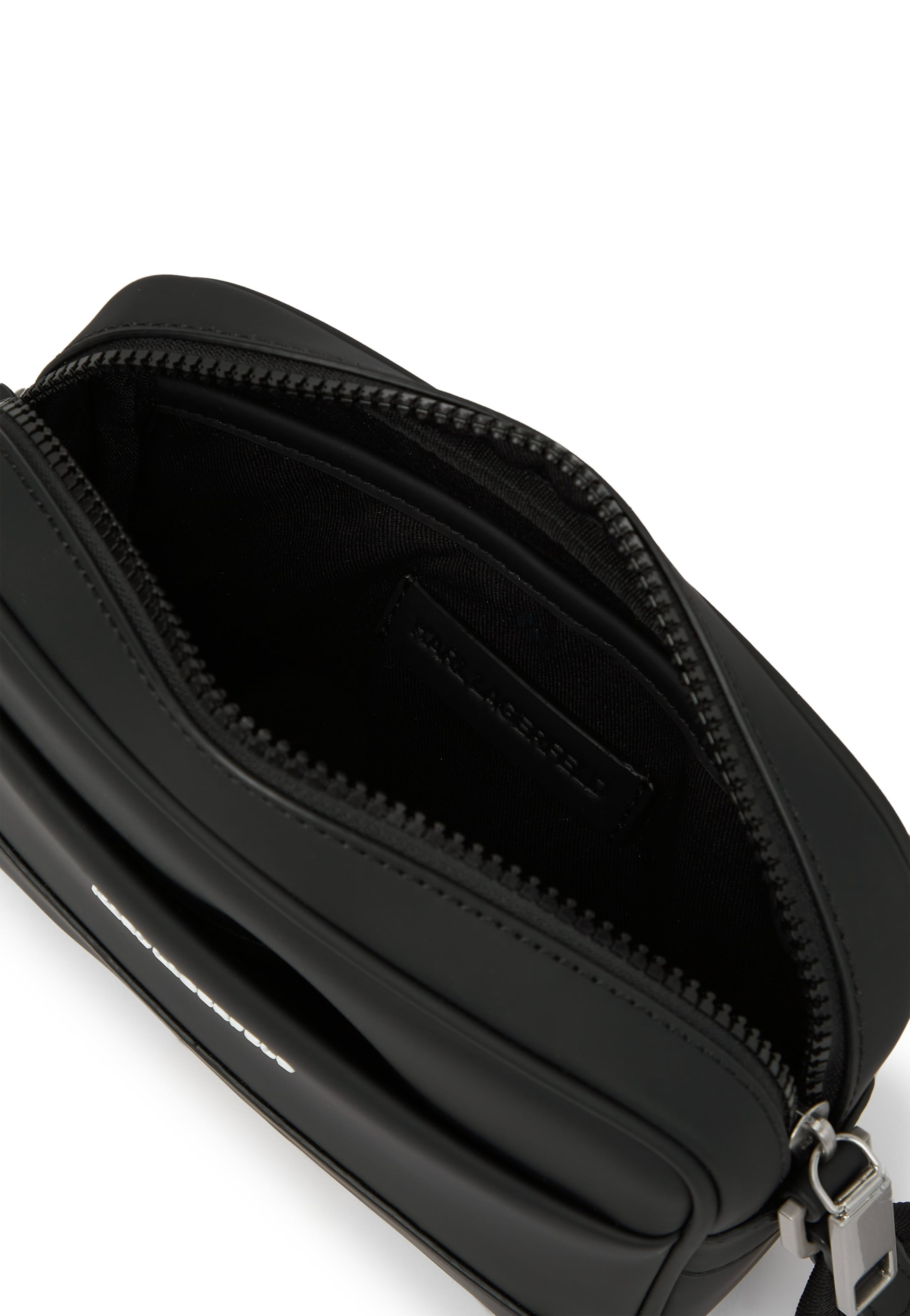 Karl Lagerfeld Umhängetasche 'ESSENTIAL' in Schwarz