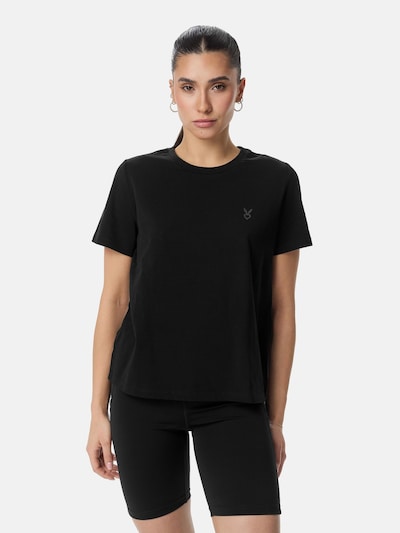 Cardio Bunny T-shirt 'CORE FIT' en XS en noir, Vue avec produit