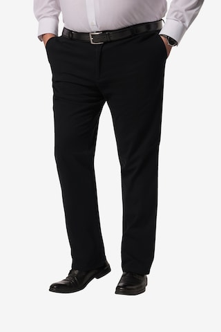 Regular Pantalon chino Men Plus en noir : devant