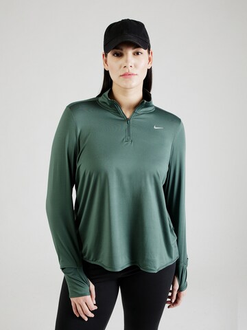 NIKE Performance Shirt 'Swift' in Green: front