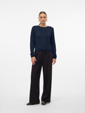 VERO MODA Knit cardigan 'VMNOVAH' in Blue