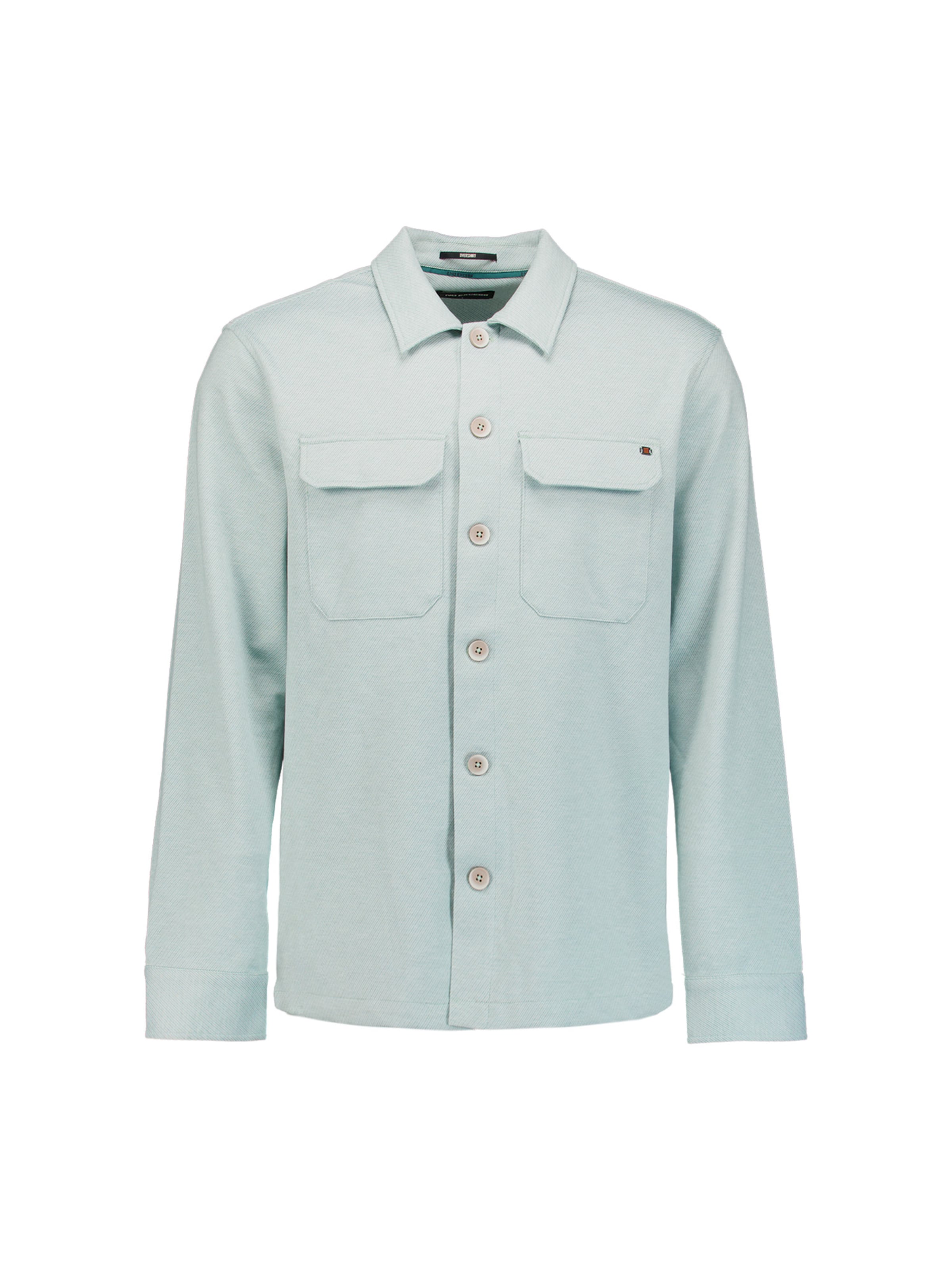 No Excess Between-Season Jacket in Blue: front