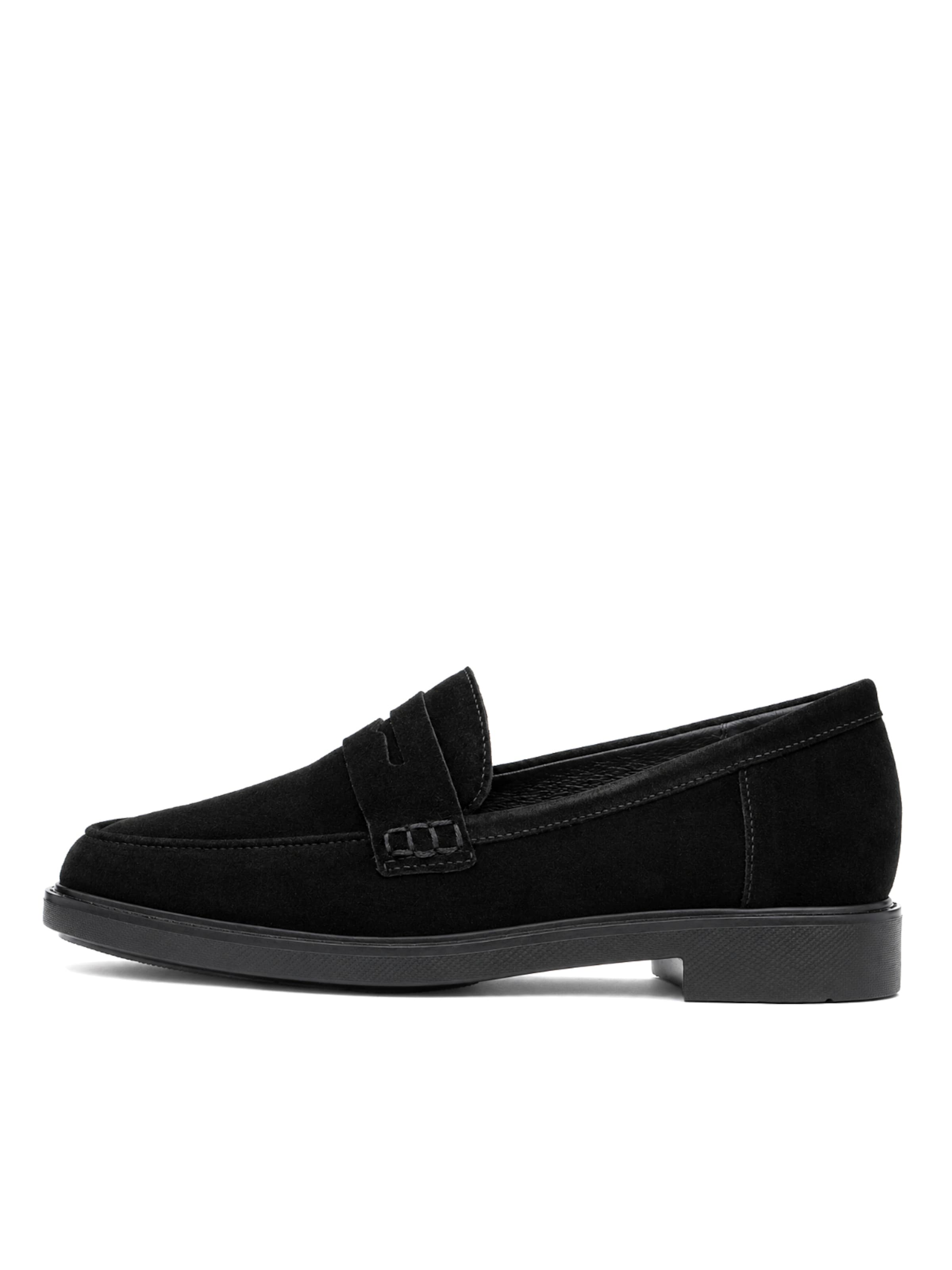 Slipper di RYŁKO in nero: frontale