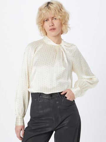 Club Monaco Blouse in Beige: front