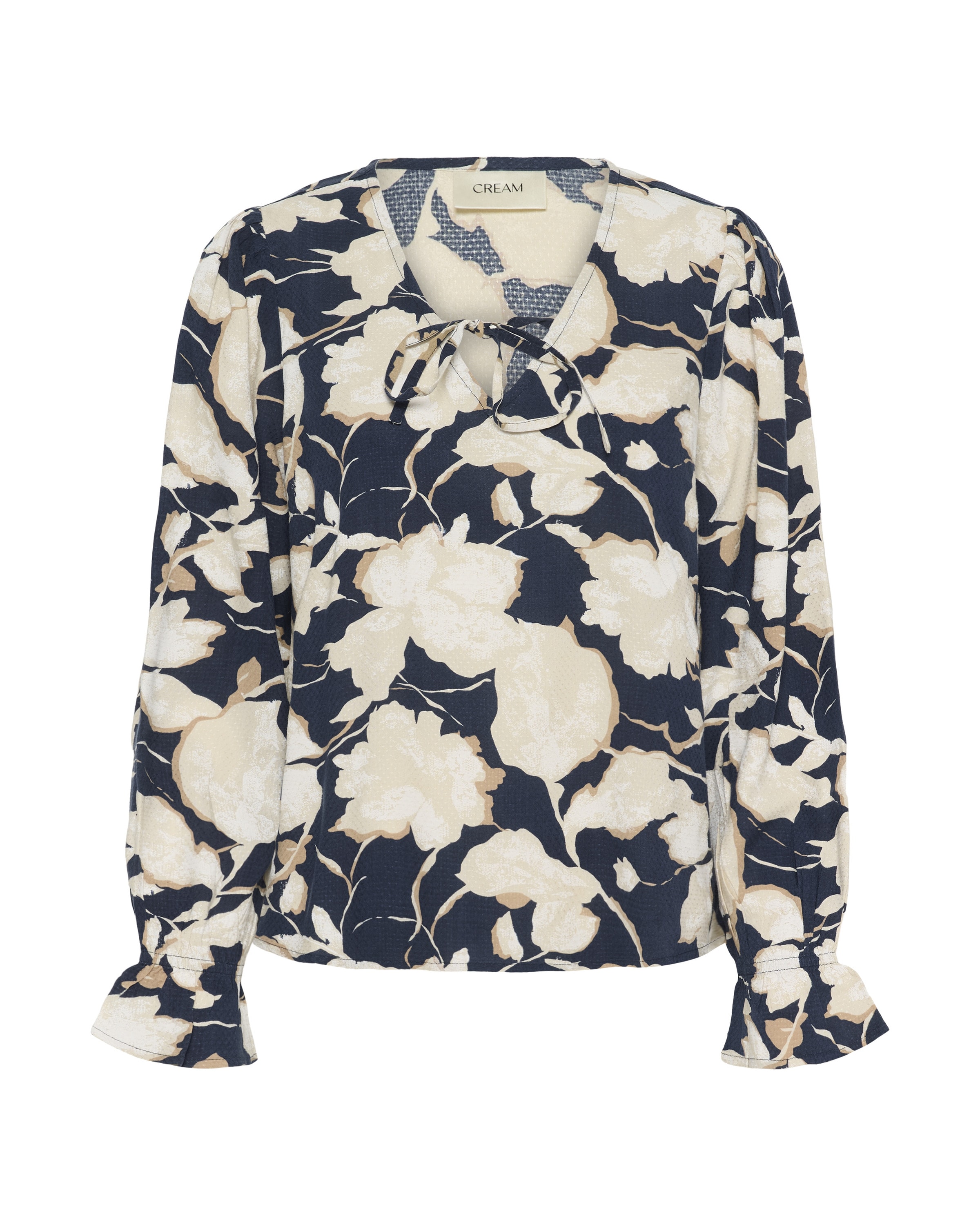 Cream Bluse 'CRClaire' in Blau: Vorderseite