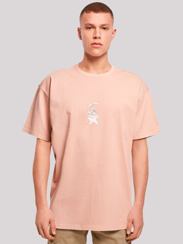T-Shirt 'Alice im Wunderland Heroes of Childhood' F4NT4STIC en orange : devant