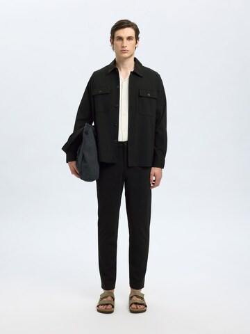 SELECTED HOMME Slimfit Bukser i sort