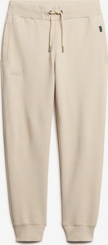 Regular Pantalon Superdry en beige : devant