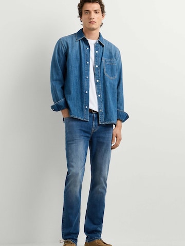 Coupe slim Jean Pepe Jeans en bleu