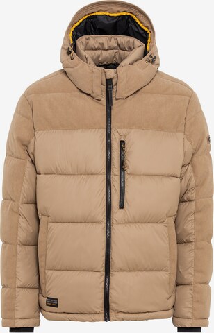 CAMEL ACTIVE Winter Jacket in Beige: front