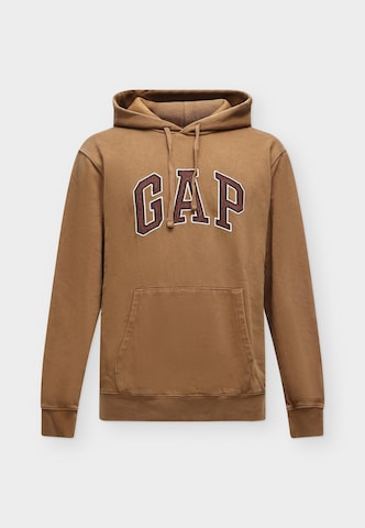 GAP Sweatshirt in Braun: Vorderseite