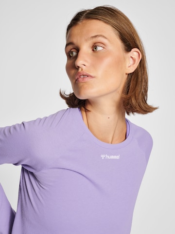 Hummel T-Shirt in Lila