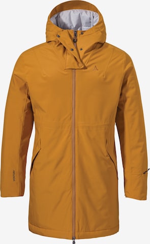 Schöffel Weatherproof jacket 'Outleisure®' in Yellow: front