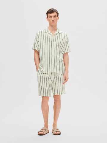 SELECTED HOMME Comfort fit Overhemd 'Sal' in Groen