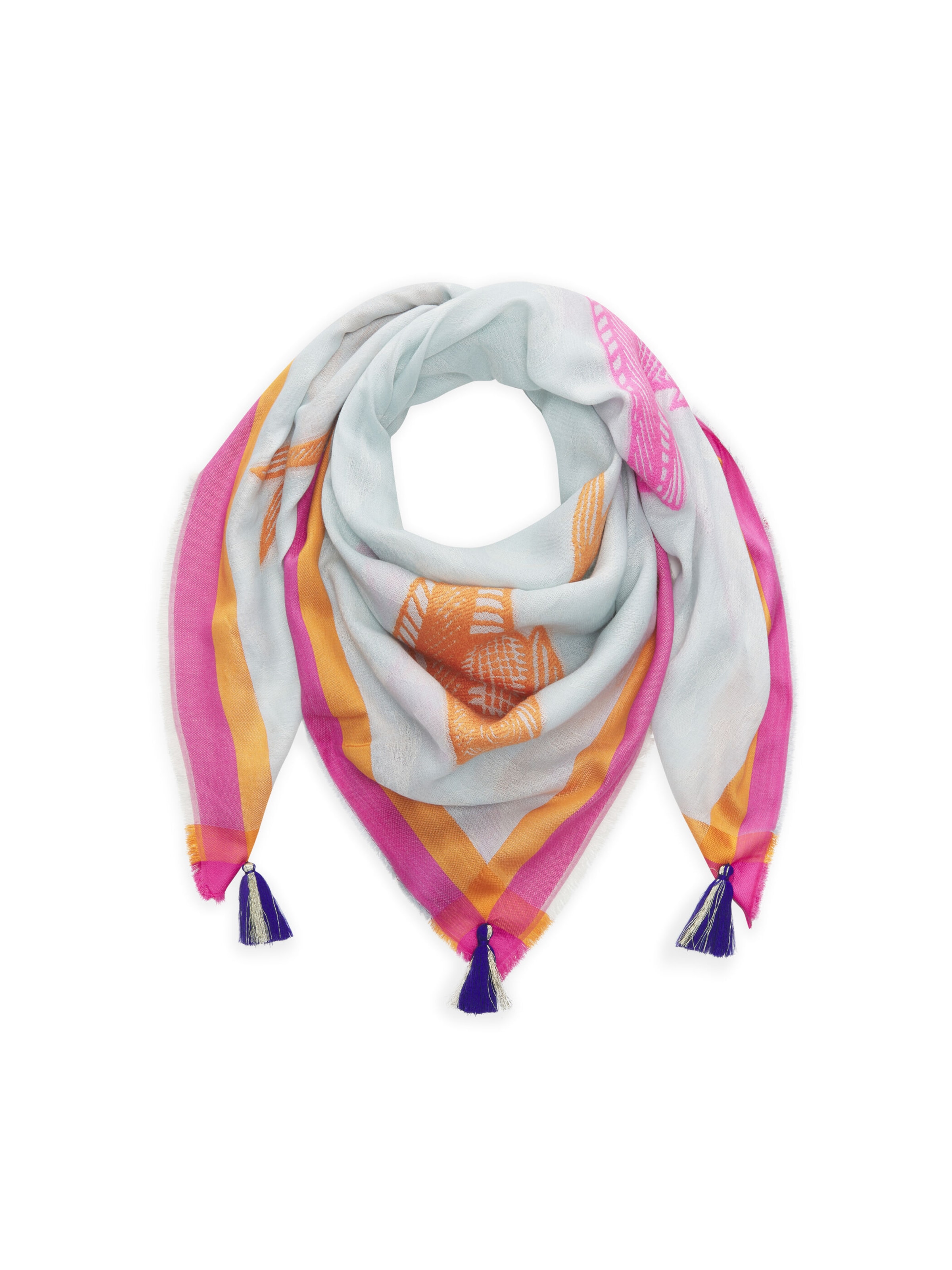 Foulard CODELLO en bleu