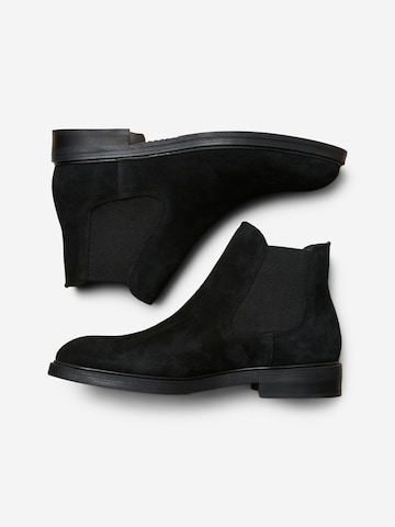 SELECTED HOMME Chelsea Boots 'Blake' in Schwarz