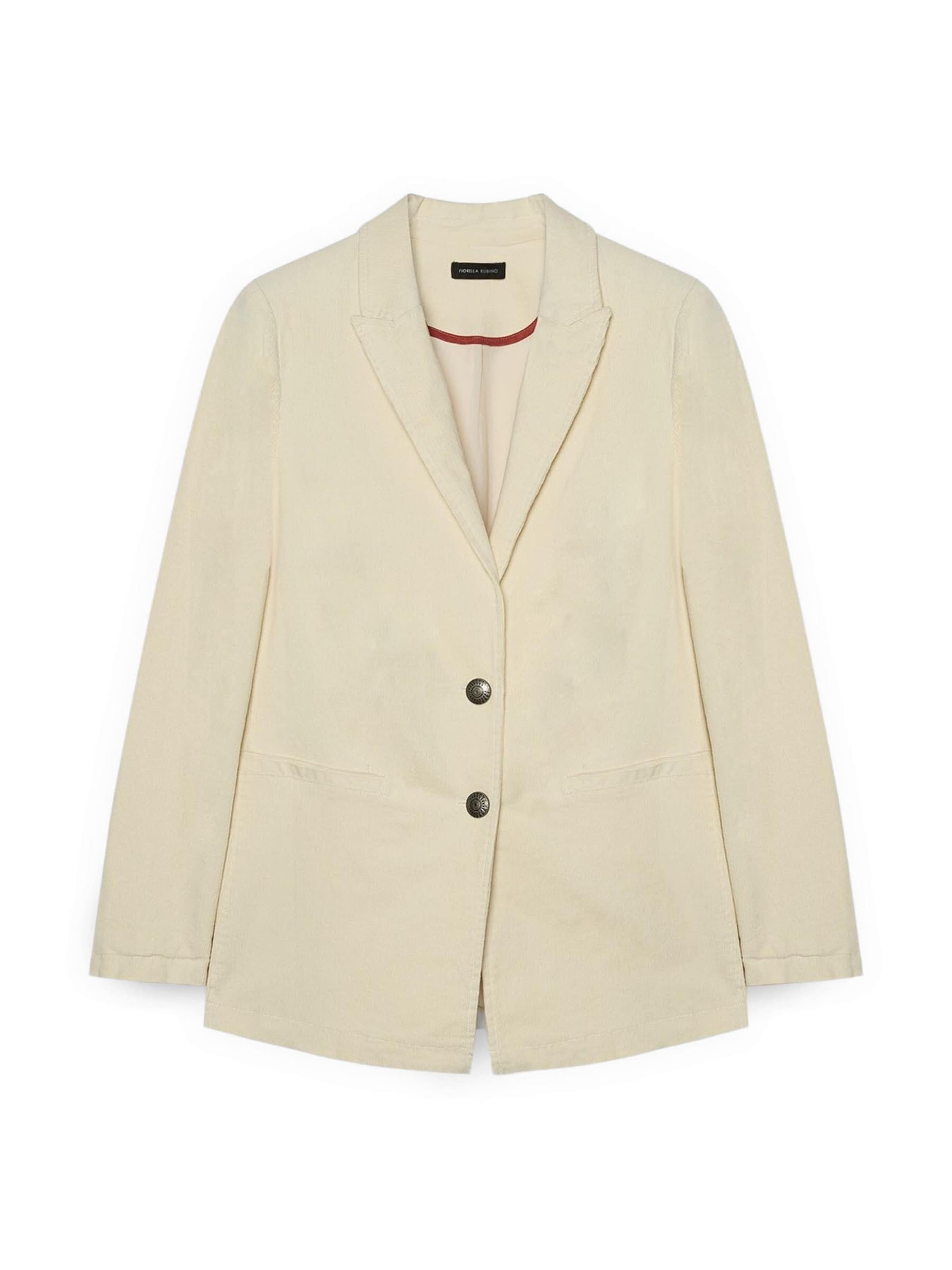 Fiorella Rubino Blazers in Wit: voorkant