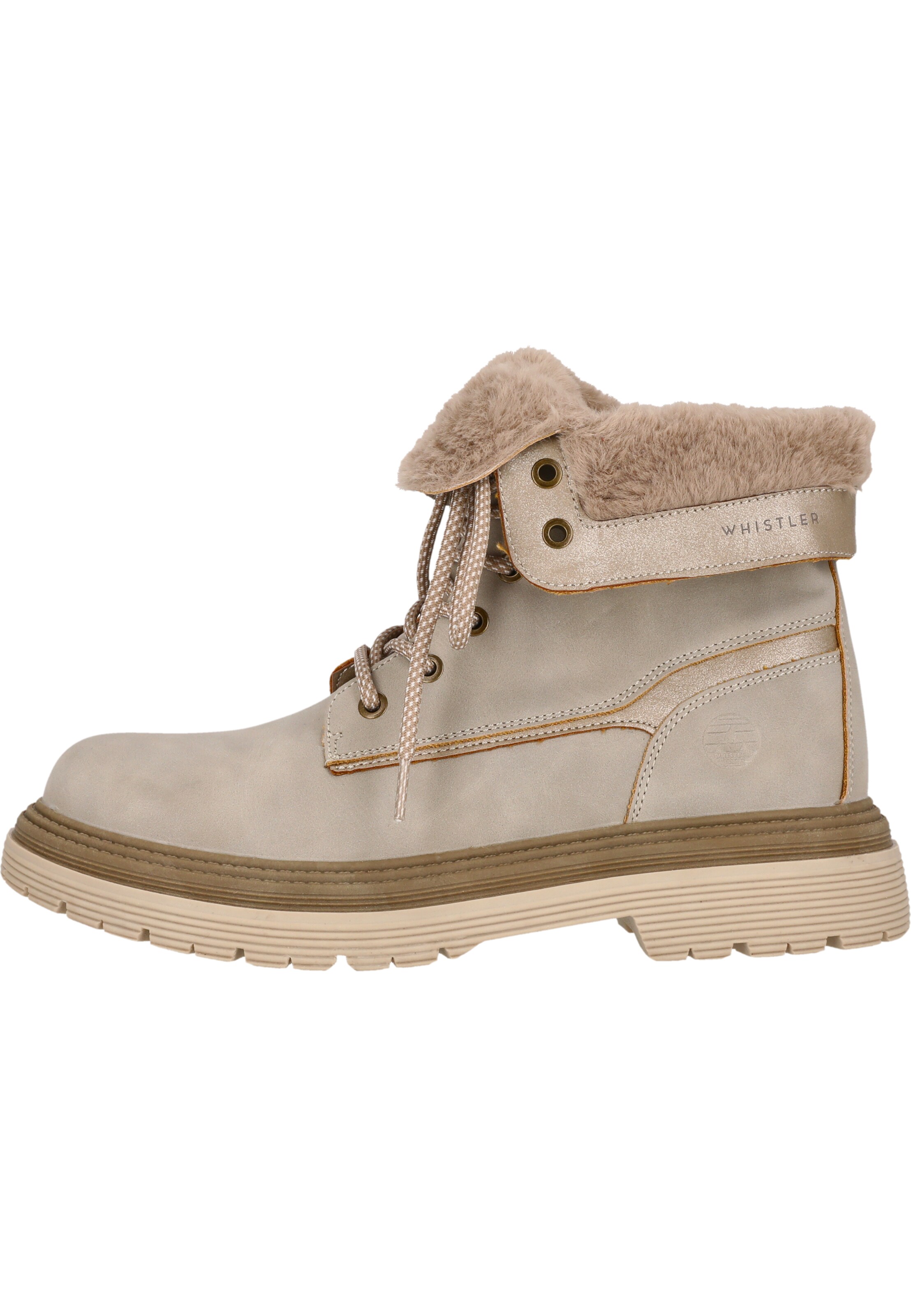 Whistler Lace-up bootie 'Jasiah' in Beige