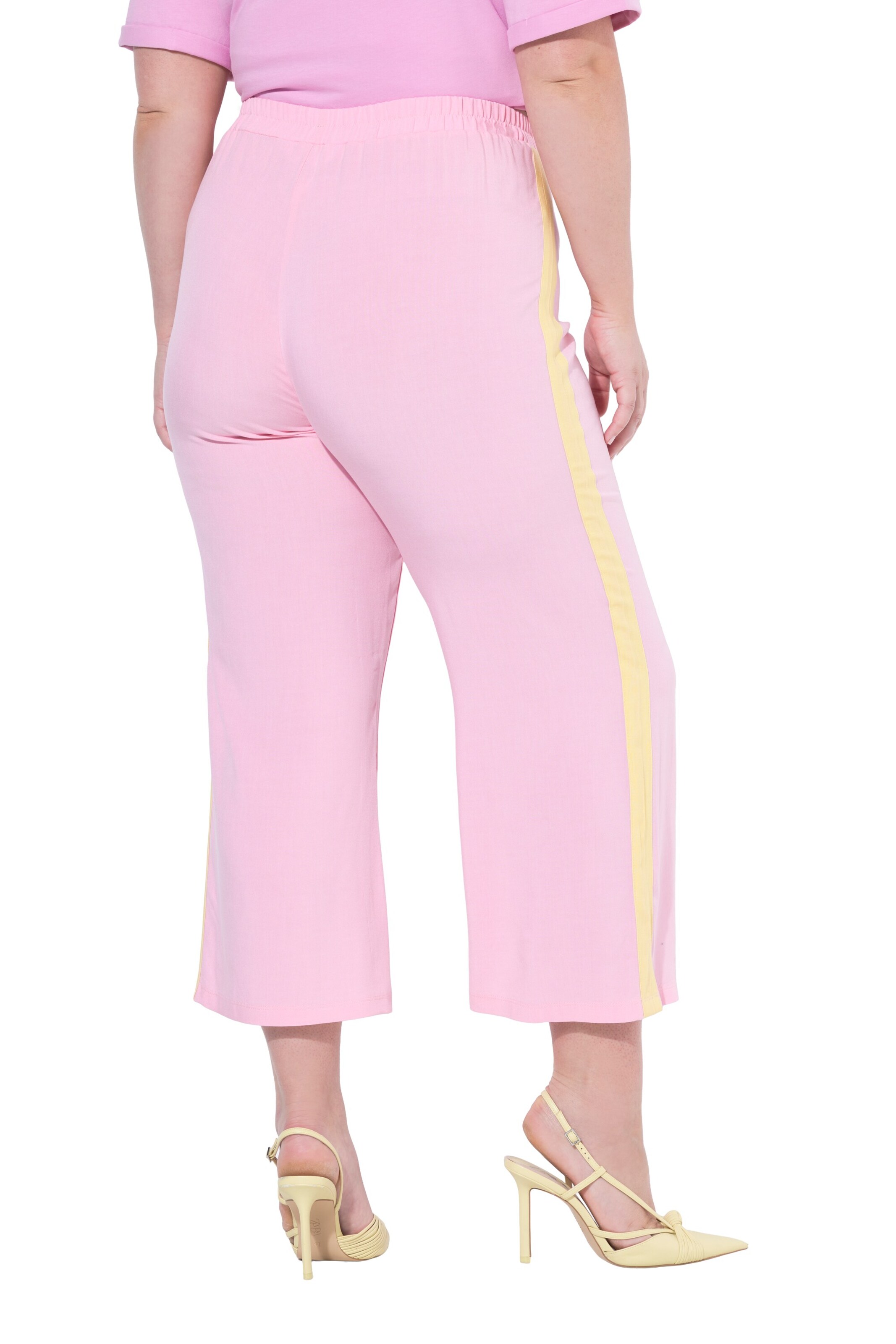 MIAMODA Wide leg Trousers in Pink