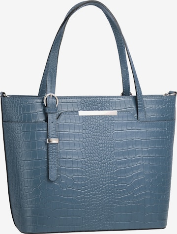 Cluty Handbag in Blue: front