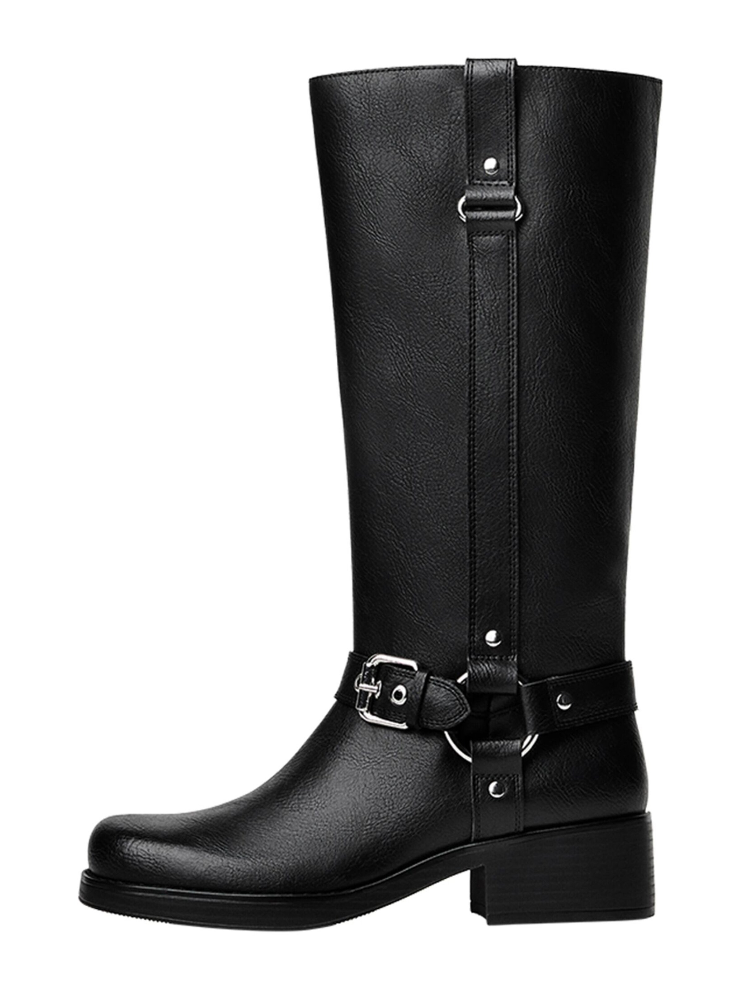 Bershka Čižmy - Čierna