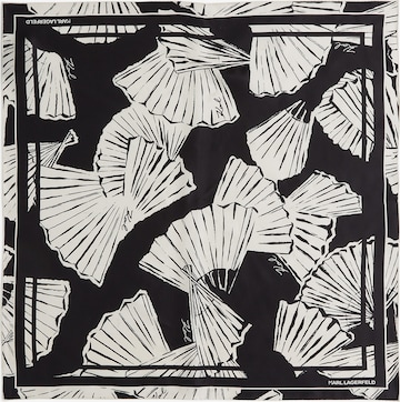 juoda Karl Lagerfeld Šalikas: priekis