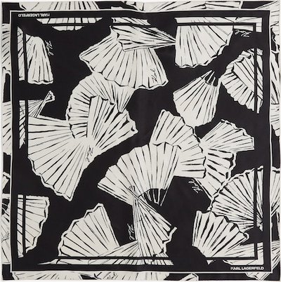 Karl Lagerfeld Šal u crna / bijela, Pregled proizvoda