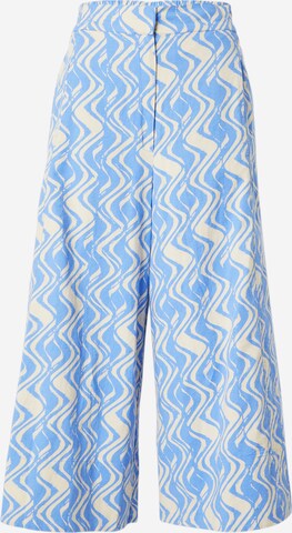 Masai Wide Leg Hose 'Portia' in Blau: predná strana