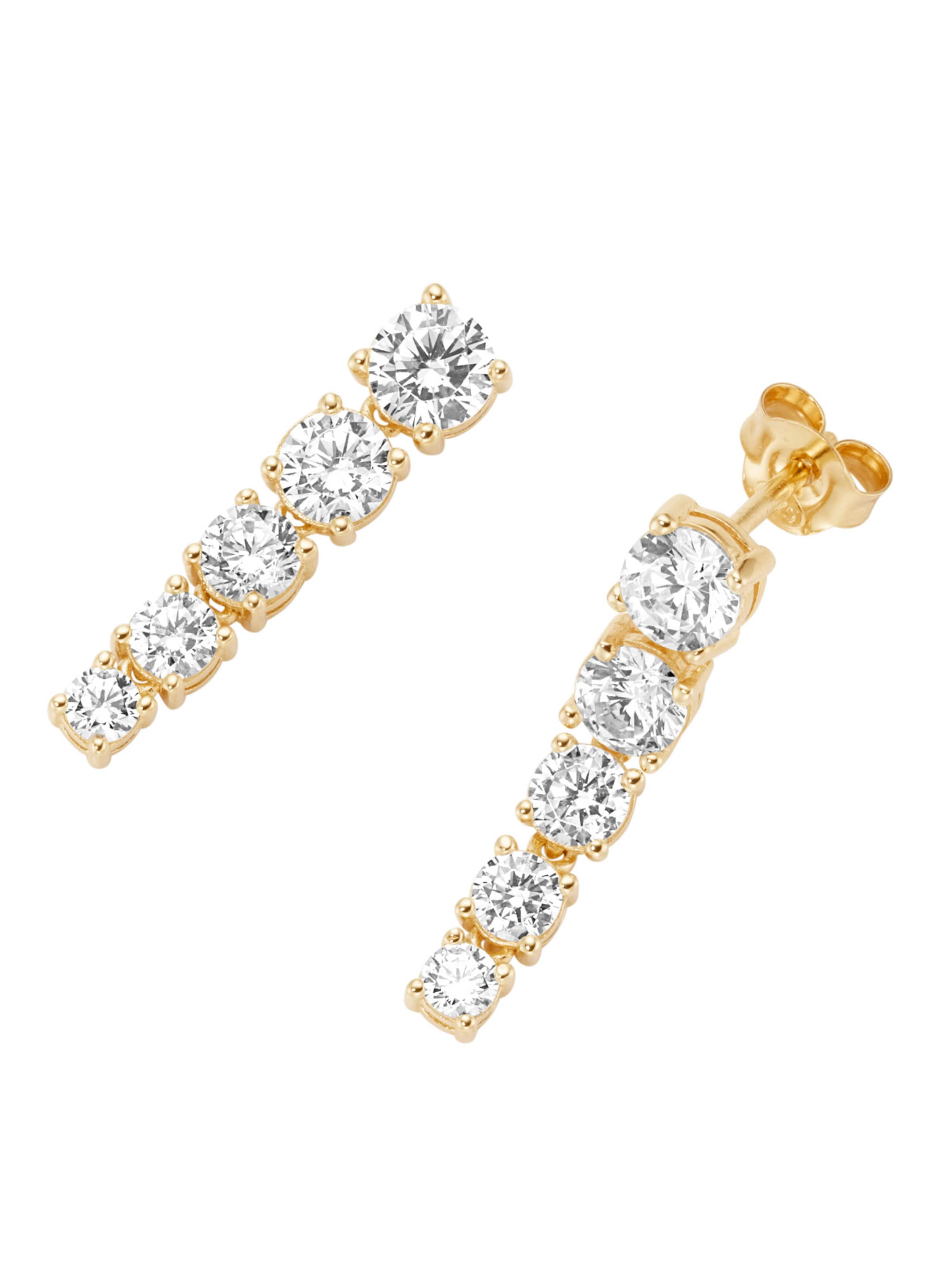 Smart Jewel Pendientes en oro, Vista del producto