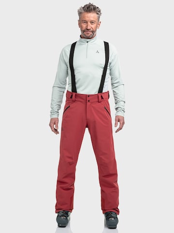 Schöffel Loosefit Hose 'Pontresina' in Rot