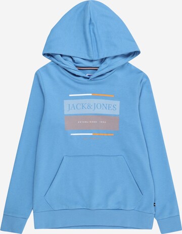 Felpa 'CYRUS' di Jack & Jones Junior in blu: frontale