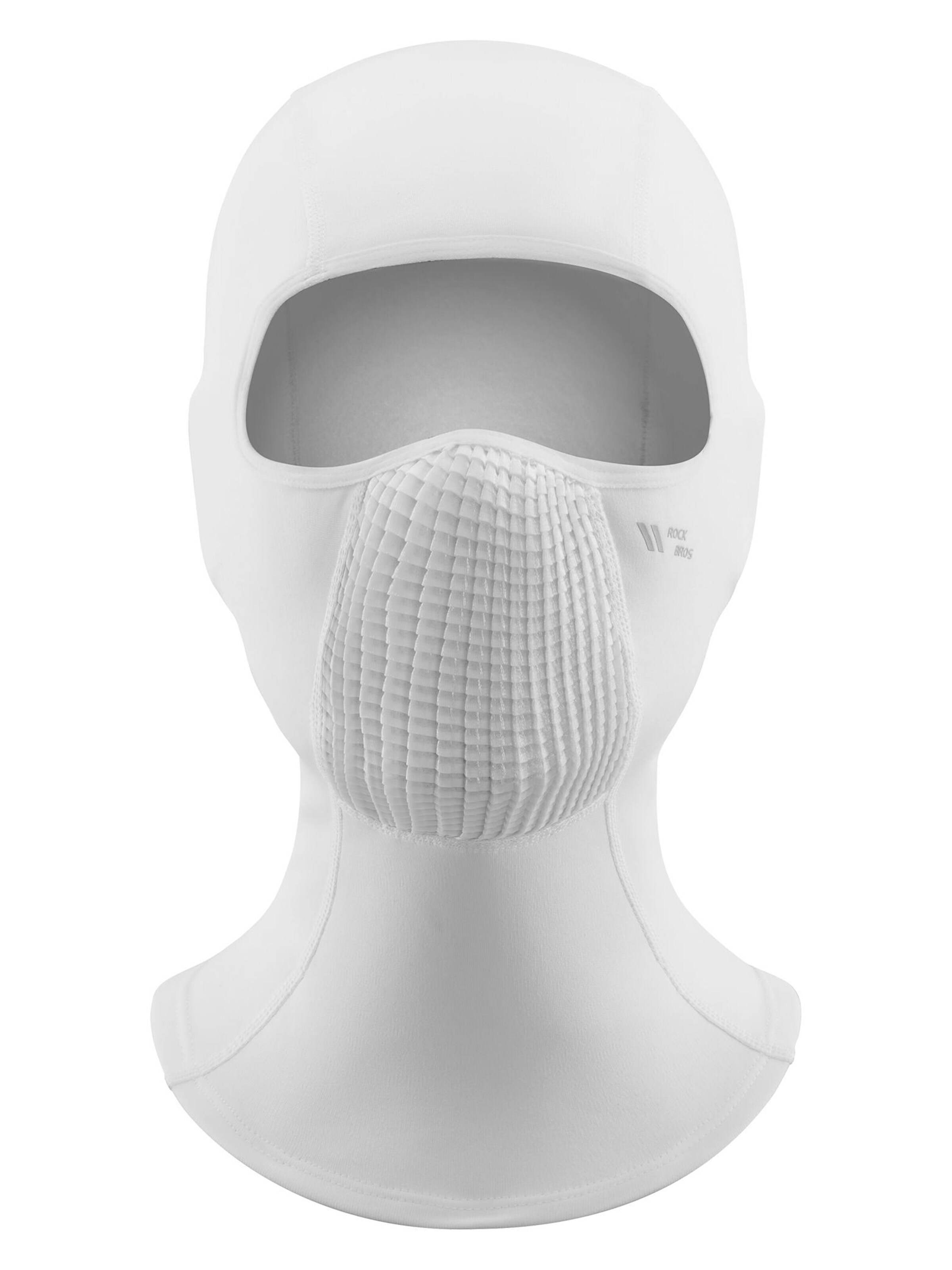 ROCKBROS Athletic Hat '3D Atmungsaktive Fleece-Winter-Sturmhaube' in 54-64 in White, Item view