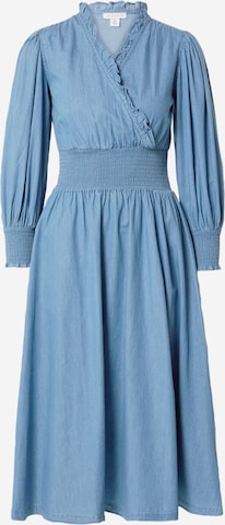 Robe Warehouse en bleu : devant