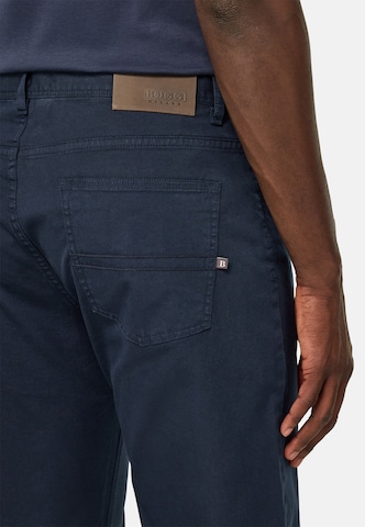 Boggi Milano Slimfit Hose in Blau