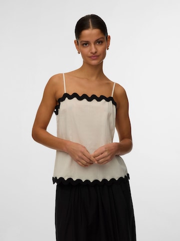 VERO MODA - Top 'JENNA' en beige: frente