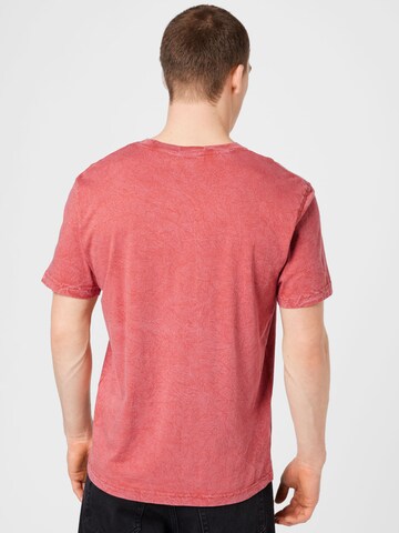 SELECTED HOMME - Camisa 'RELAXBOB' em vermelho