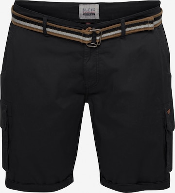 BLEND Regular Cargoshorts 'Brian' in Schwarz: predná strana