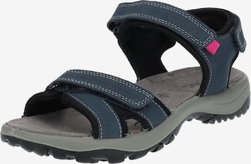 IMAC Hiking Sandals in Blue: front