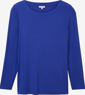 Tom Tailor Women + Shirt in Blue: front